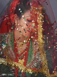 Braut in Kathmandu