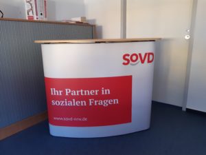 Stand-Theke für SoVD NRW in Festanstellung