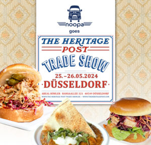 FB Werbung für noopa-Foodtruck auf der Heritage-Post Trade Show