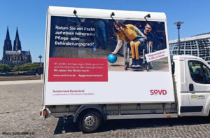 Plakatwerbung - Für SoVD NRW in Festanstellung
